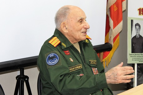 Встреча с ветераном Великой Отечественной войны Брандтом Л.В.