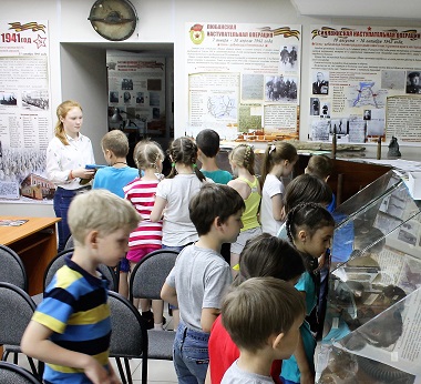 Экспозиция школьного музея